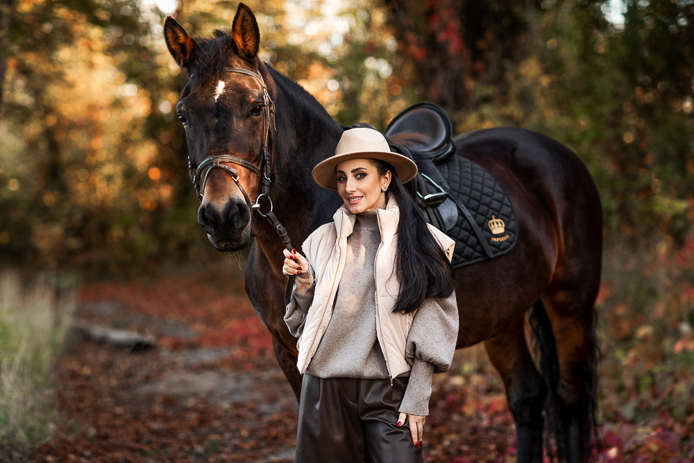 С лошадьми. Семейный фотограф в Донецке Елена Горбатенко