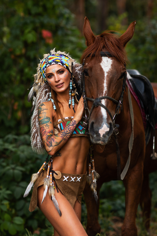 Индейцы. Семейный фотограф в Донецке Елена Горбатенко