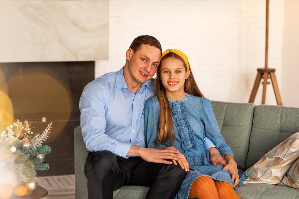 Новогодняя. Семейный фотограф в Донецке Елена Горбатенко