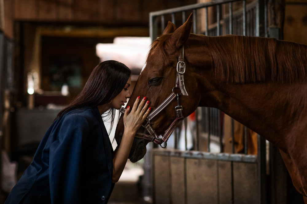 С лошадьми. Семейный фотограф в Донецке Елена Горбатенко