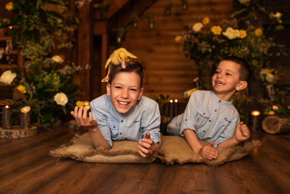 С утятами. Семейный фотограф в Донецке Елена Горбатенко