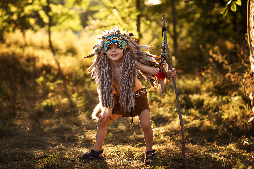 Индейцы. Семейный фотограф в Донецке Елена Горбатенко