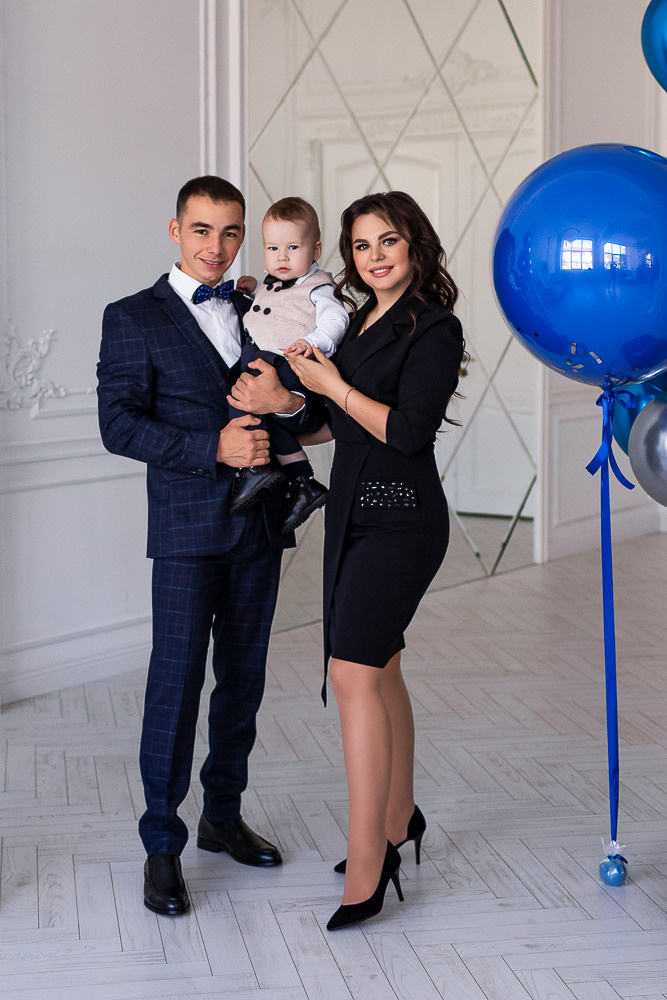 Первый годик. Семейный фотограф в Донецке Елена Горбатенко