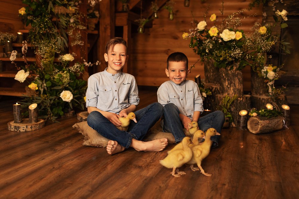 С утятами. Семейный фотограф в Донецке Елена Горбатенко