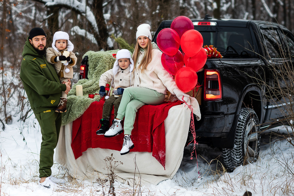 Зимняя. Семейный фотограф в Донецке Елена Горбатенко