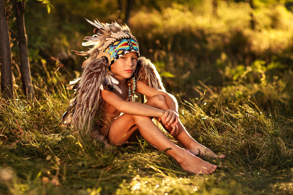 Индейцы. Семейный фотограф в Донецке Елена Горбатенко