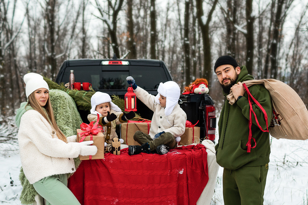 Зимняя. Семейный фотограф в Донецке Елена Горбатенко