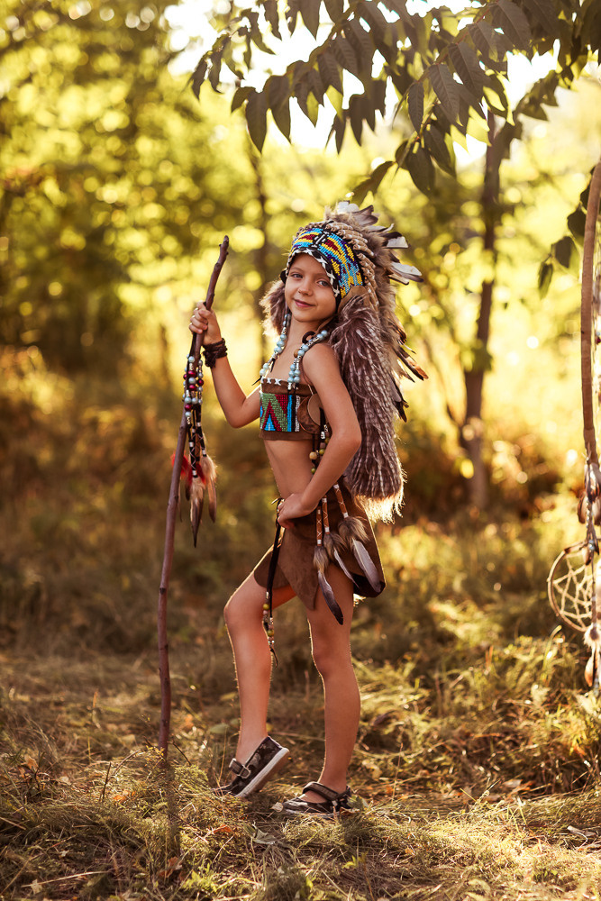Индейцы. Семейный фотограф в Донецке Елена Горбатенко