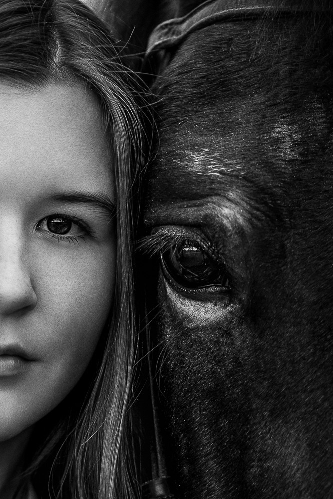 С лошадьми. Семейный фотограф в Донецке Елена Горбатенко