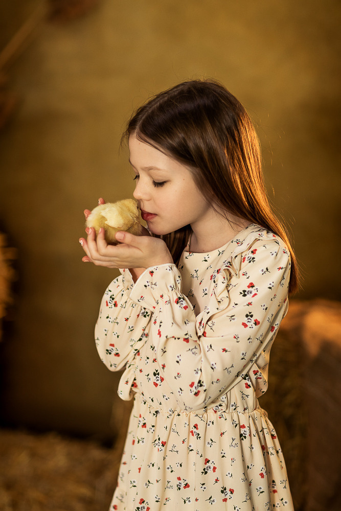 Пасхальные с цыплятами. Семейный фотограф в Донецке Елена Горбатенко