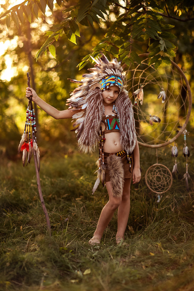 Индейцы. Семейный фотограф в Донецке Елена Горбатенко