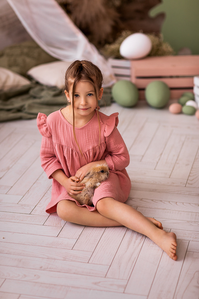 Пасхальные с цыплятами. Семейный фотограф в Донецке Елена Горбатенко
