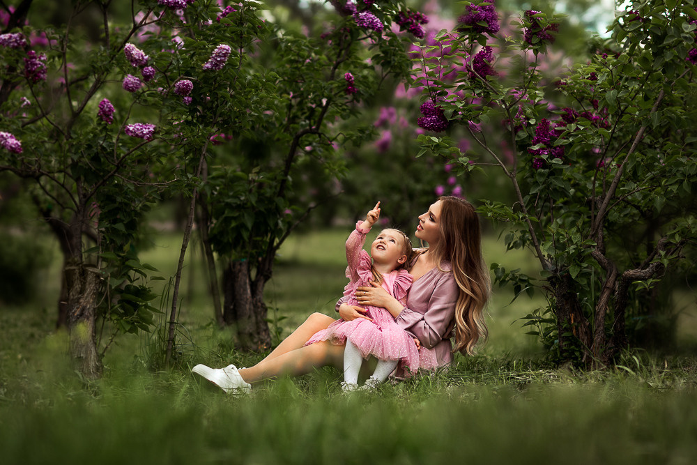 Цветение. Семейный фотограф в Донецке Елена Горбатенко