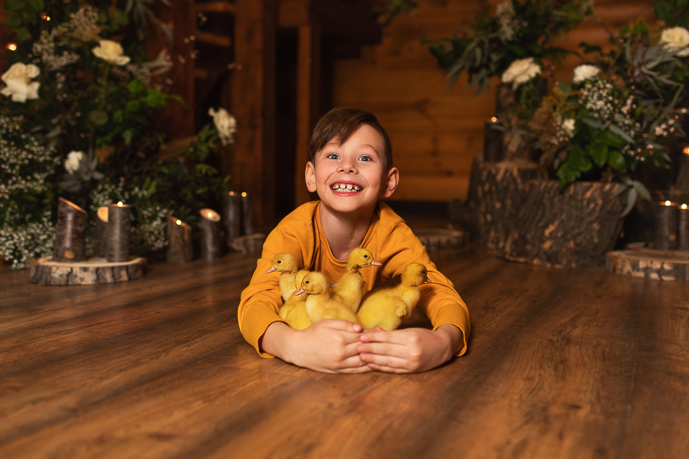 С утятами. Семейный фотограф в Донецке Елена Горбатенко