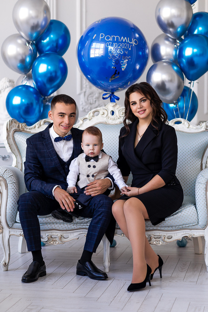 Первый годик. Семейный фотограф в Донецке Елена Горбатенко