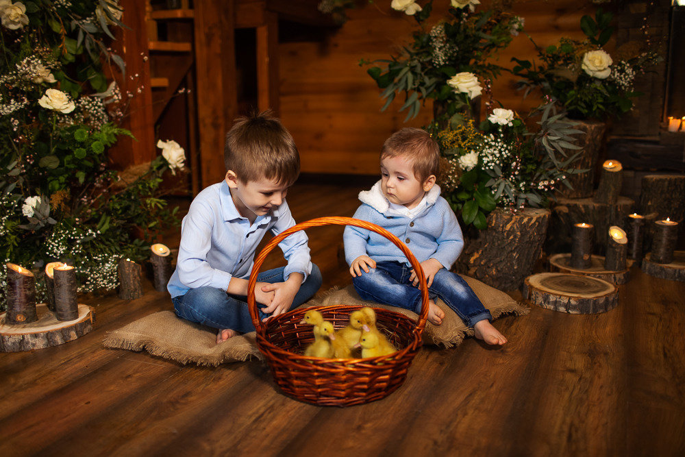 С утятами. Семейный фотограф в Донецке Елена Горбатенко