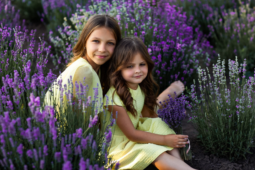 Лаванда. Семейный фотограф в Донецке Елена Горбатенко