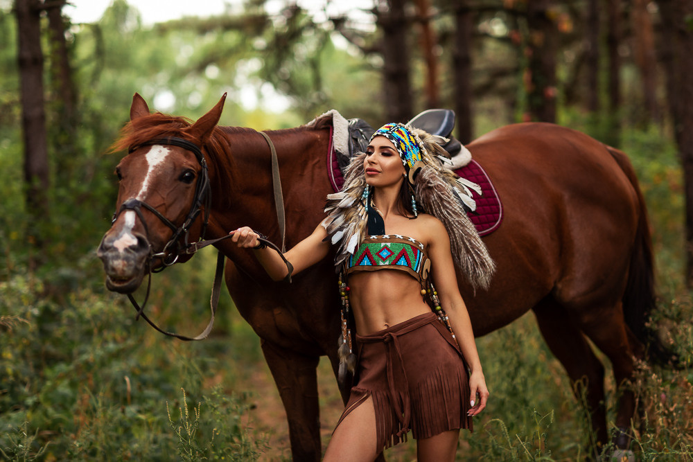 Индейцы. Семейный фотограф в Донецке Елена Горбатенко