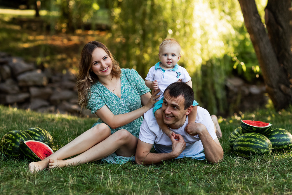 Арбузики. Семейный фотограф в Донецке Елена Горбатенко