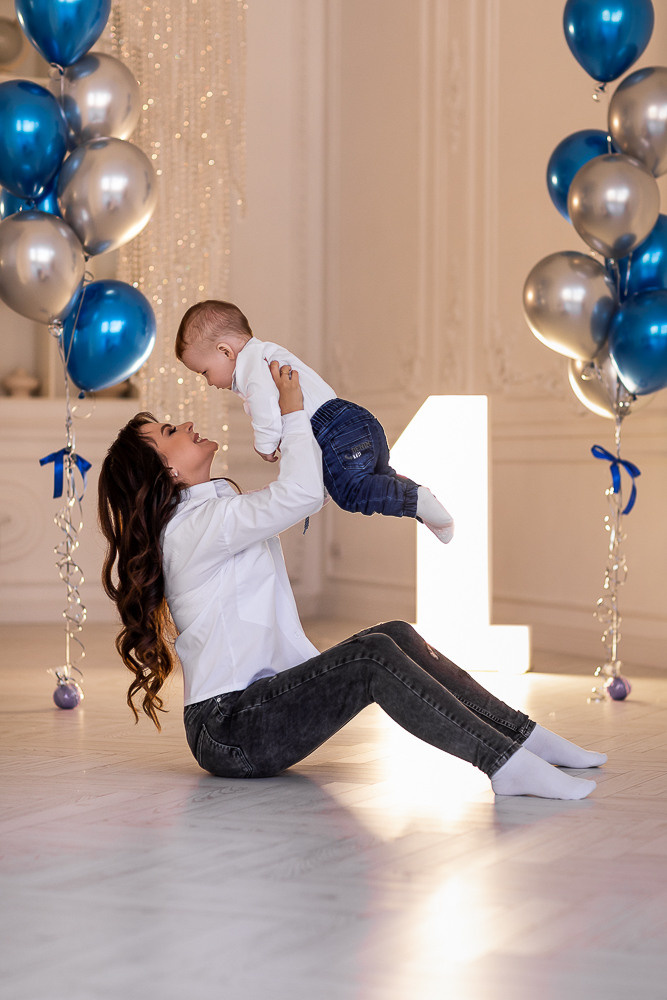 Первый годик. Семейный фотограф в Донецке Елена Горбатенко