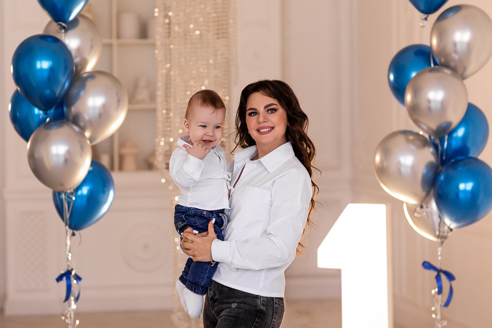 Первый годик. Семейный фотограф в Донецке Елена Горбатенко