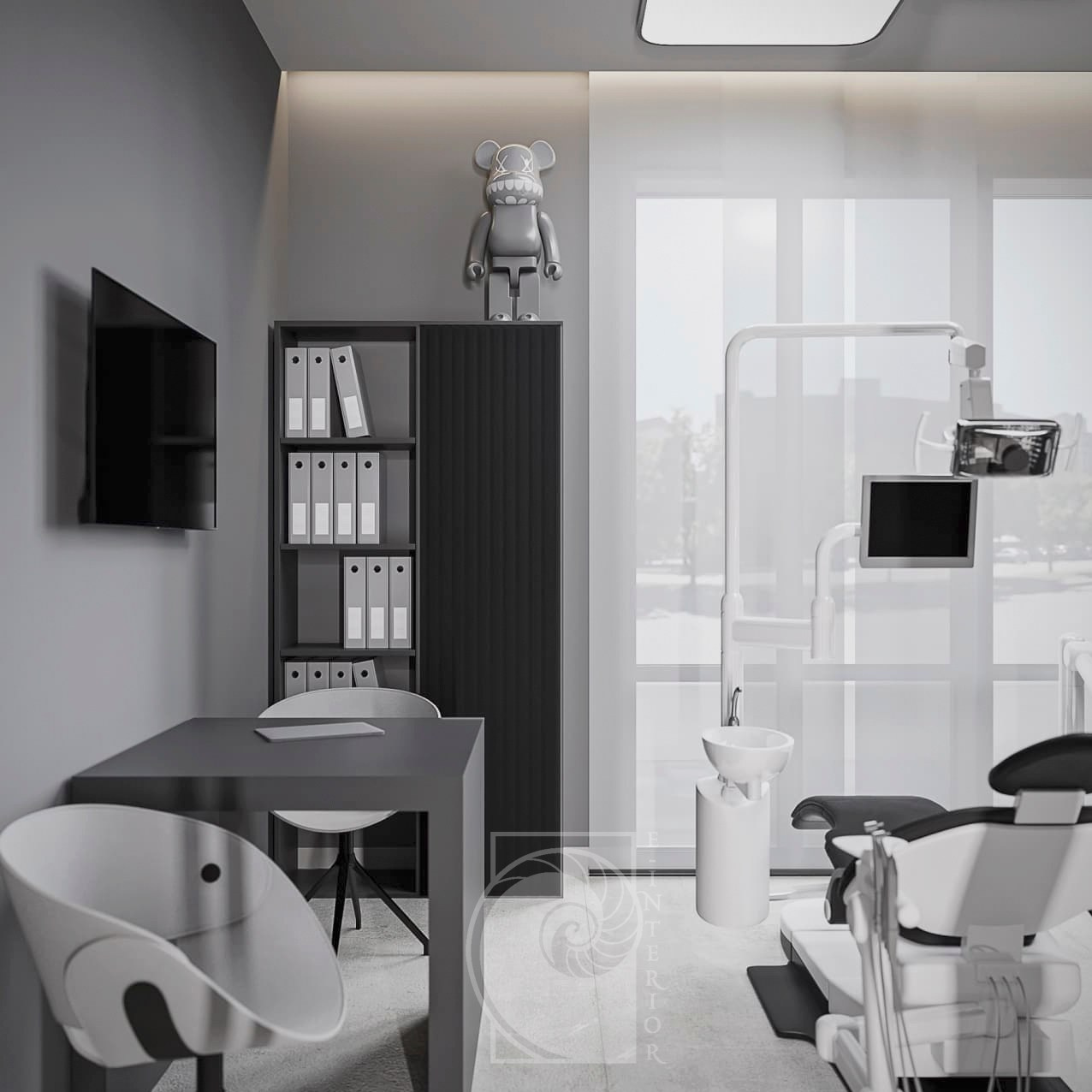 DENTAL_NOVASTET. Дизайн интерьера Евгения Тисленко