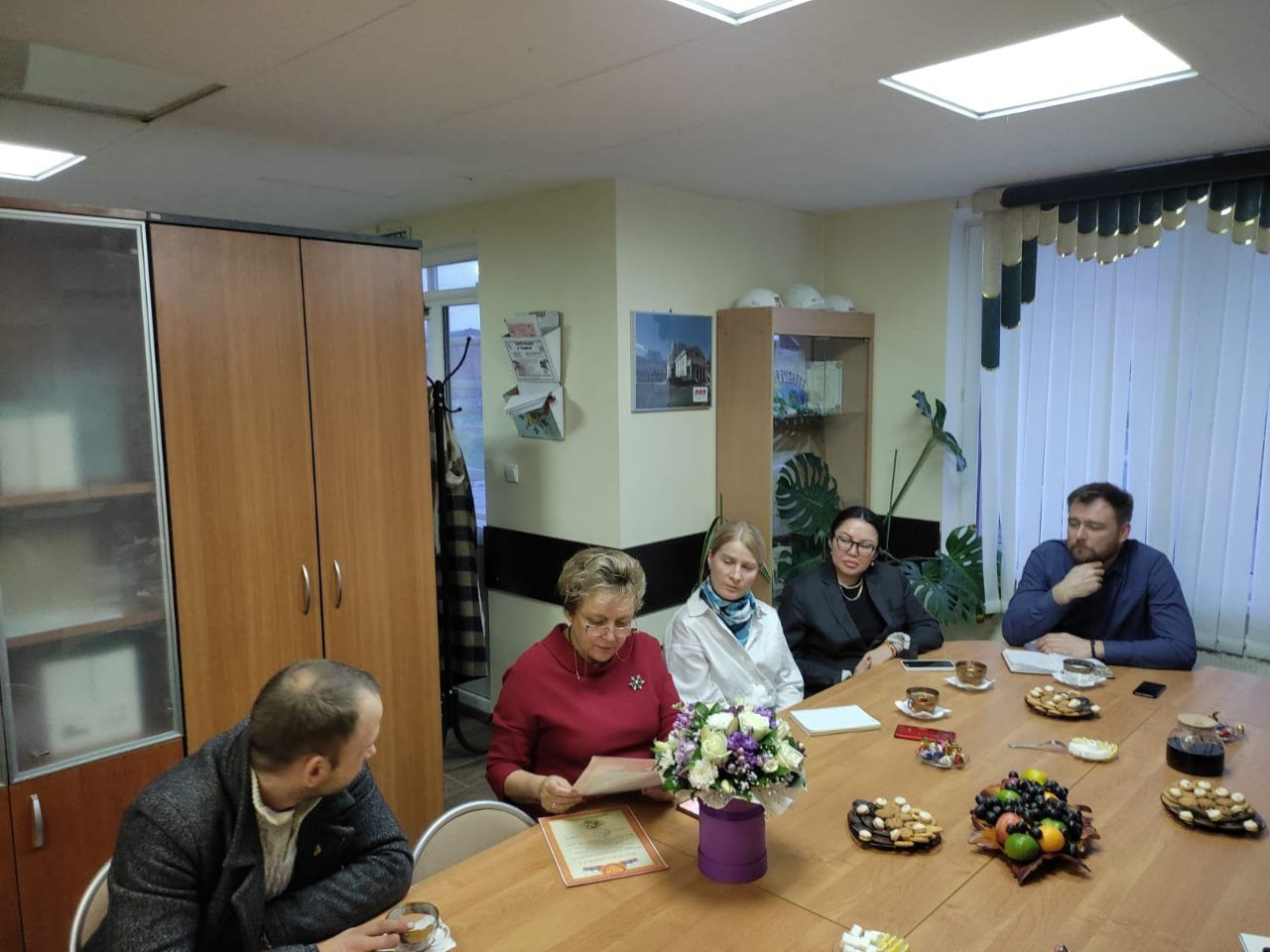 Встреча Женсовета Южный Домодедово с зам главы Домодедово Ведерниковой Мариной Ивановной.