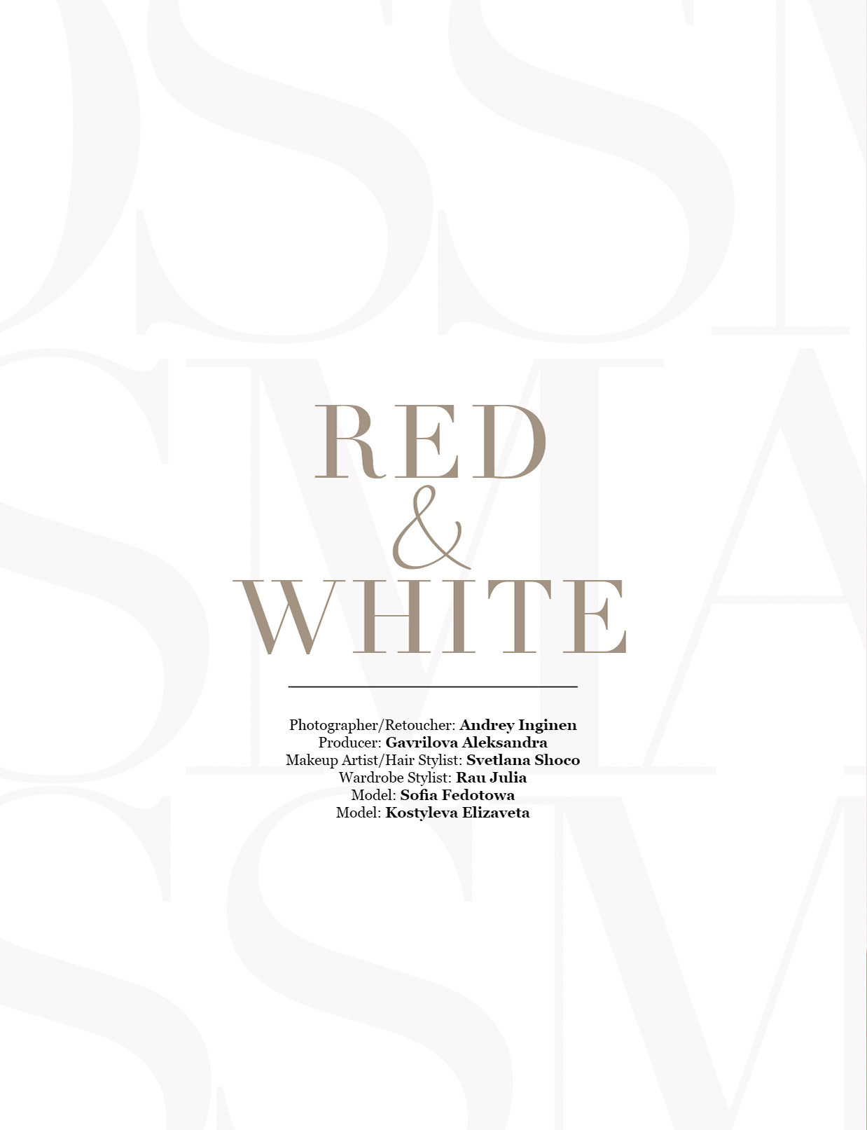 Публикация в Ossma Magazine