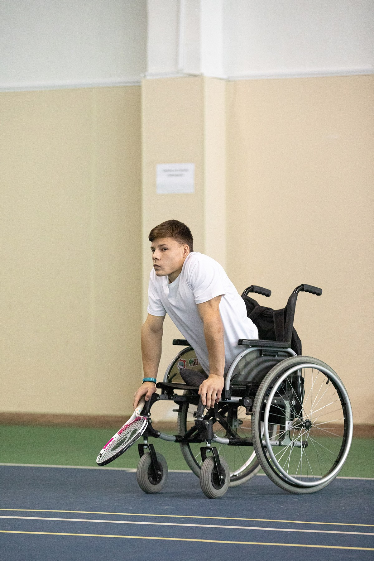 Турнир по теннису на колясках / Октябрь 2023. Спортивный фотограф Алексей Соломин