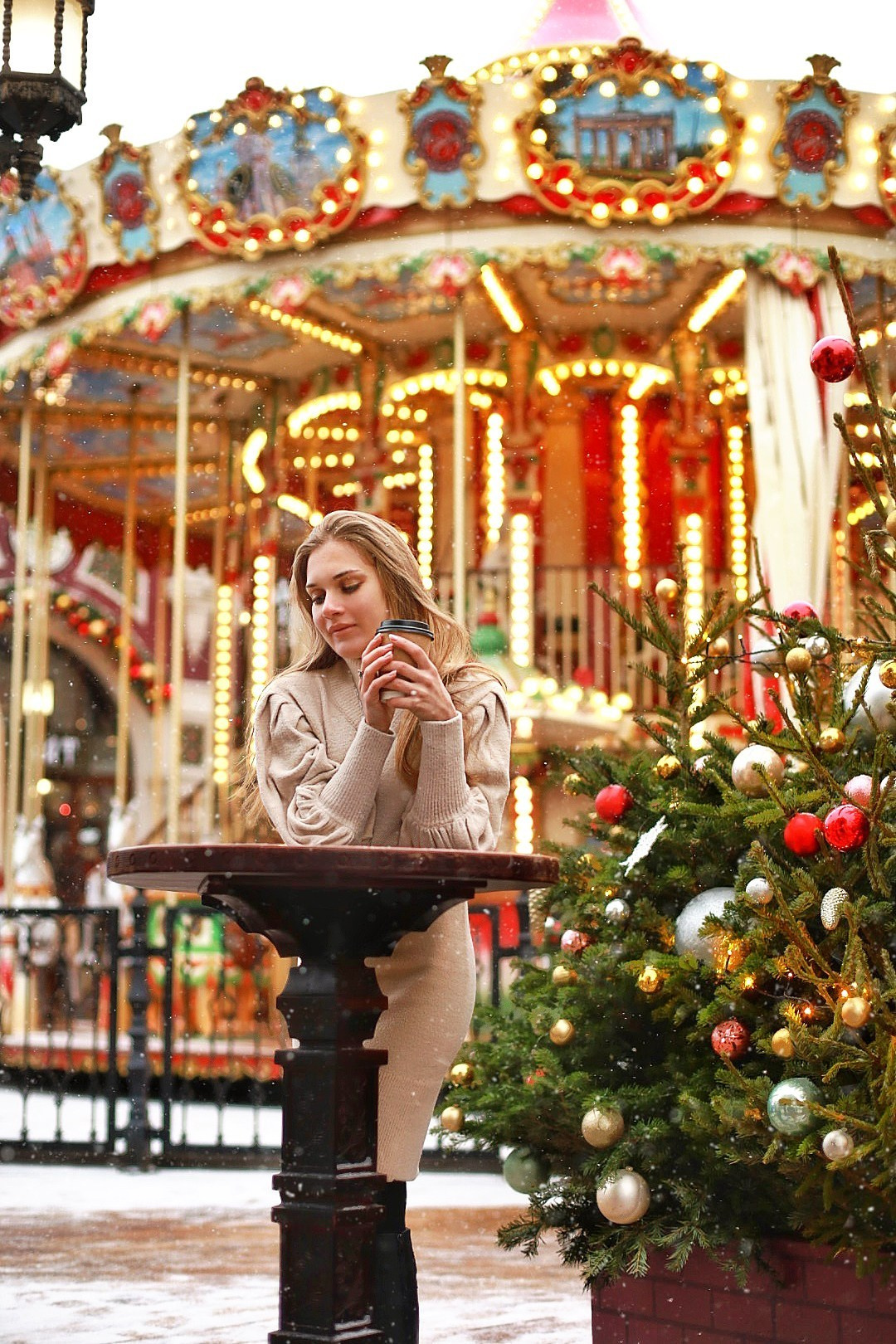 Москва новогодняя. Семейный и детский фотограф в Москве Анна Чертополох