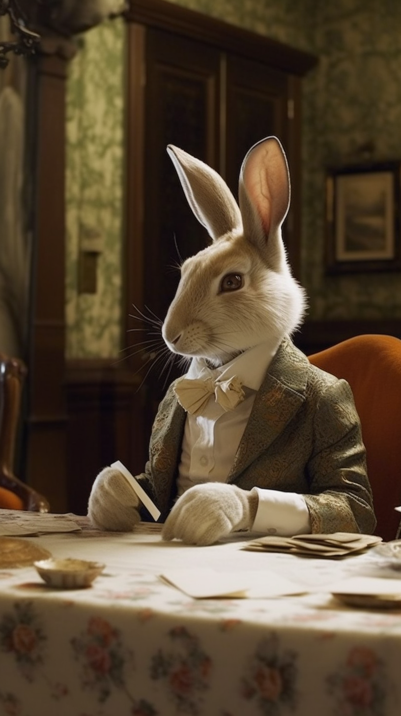 Джентельмен Кролик. Фотограф Сергей Танков