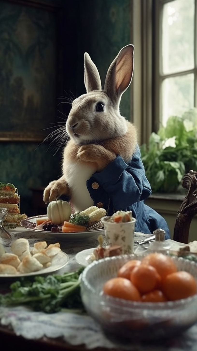 Джентельмен Кролик. Фотограф Сергей Танков