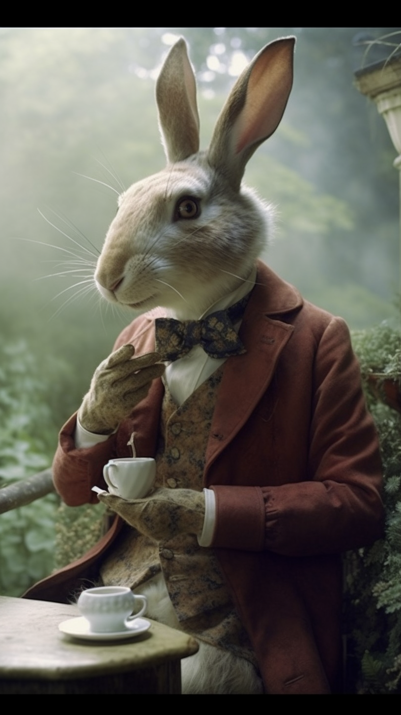 Джентельмен Кролик. Фотограф Сергей Танков