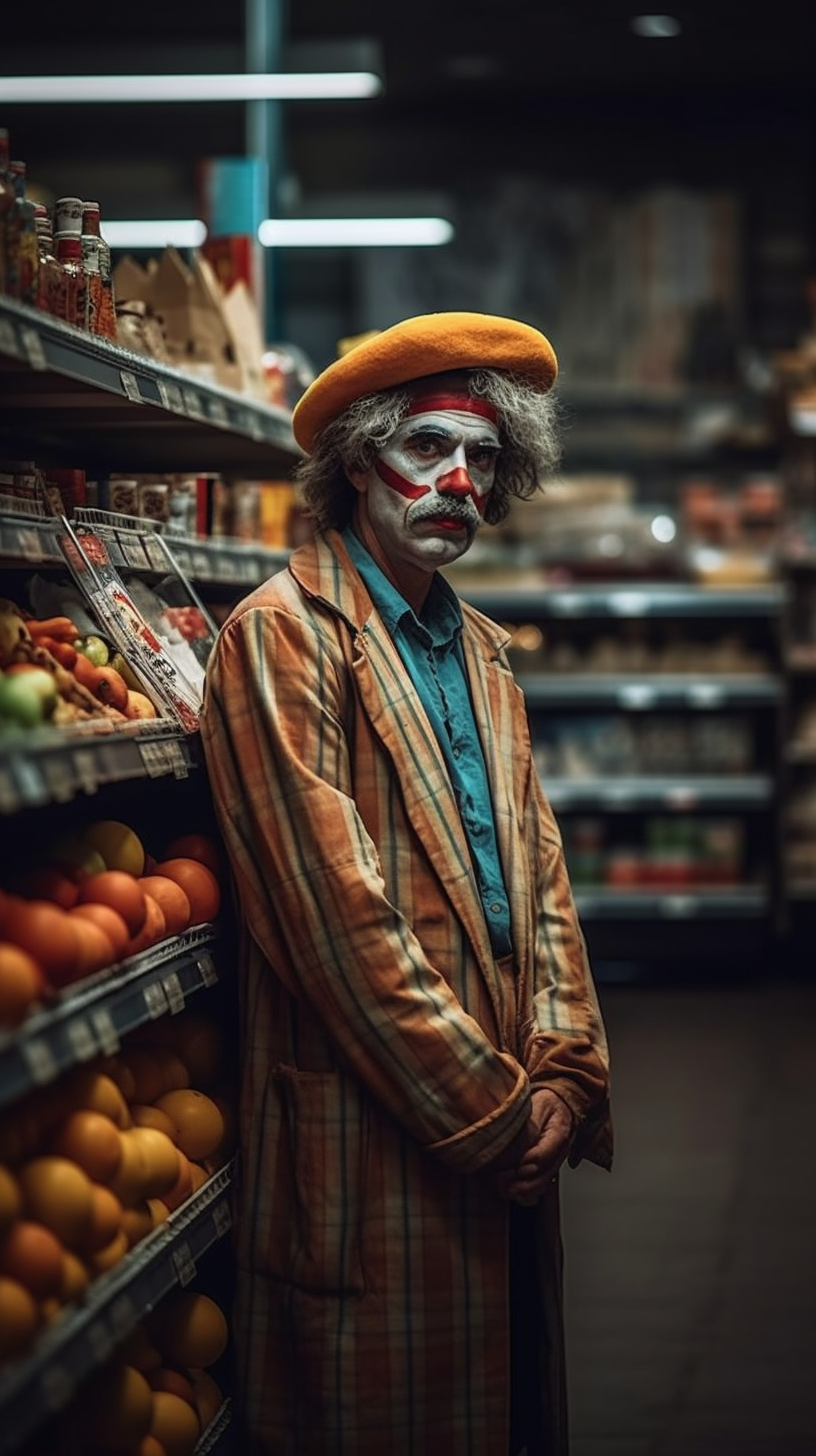 Клоуны. Фотограф Сергей Танков