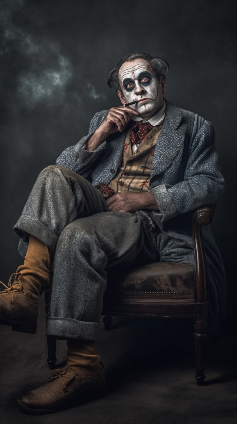 Клоуны. Фотограф Сергей Танков