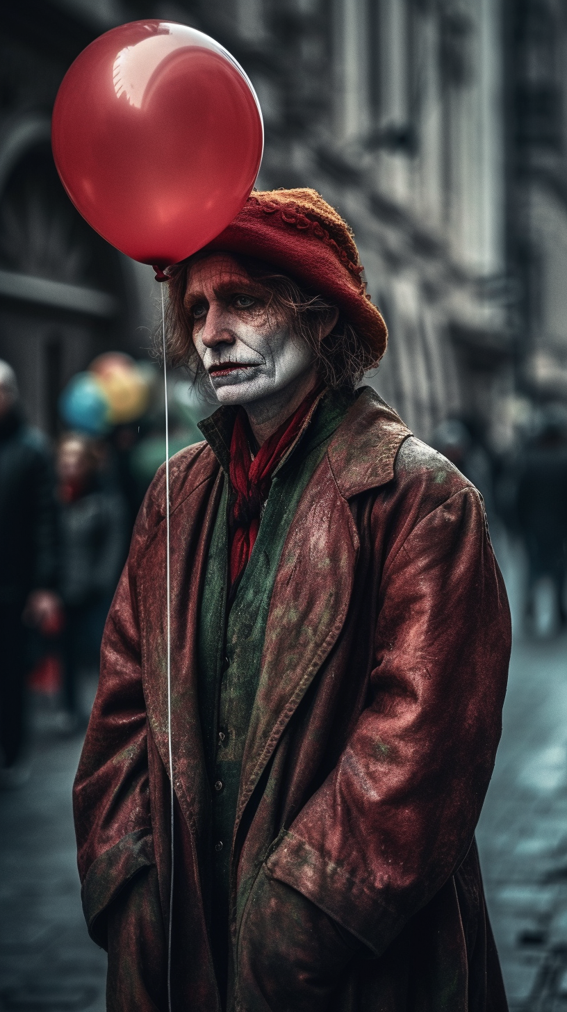 Клоуны. Фотограф Сергей Танков