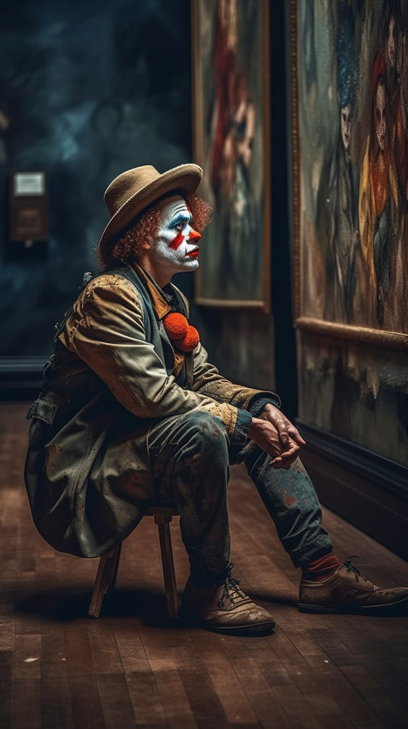 Клоуны. Фотограф Сергей Танков