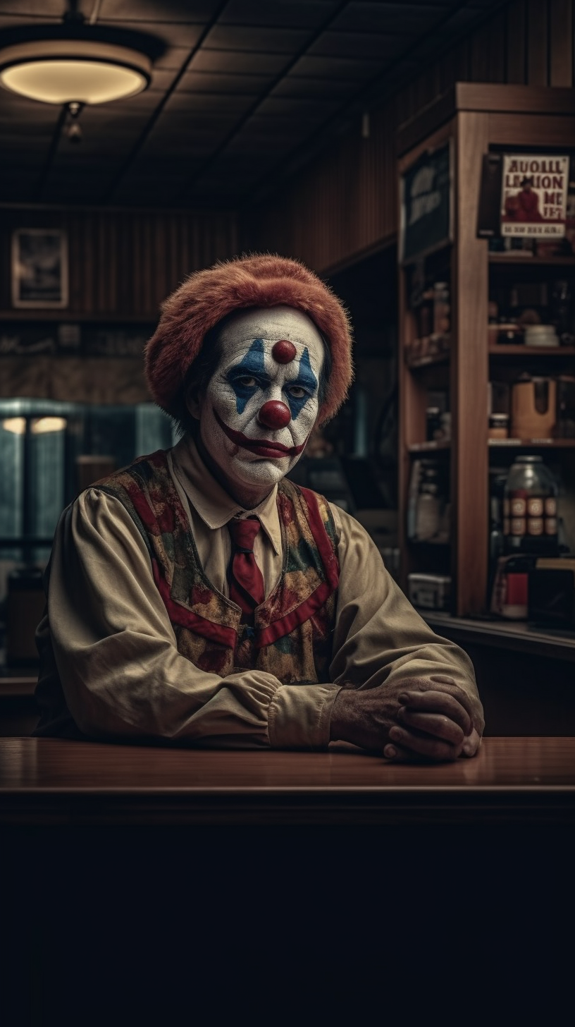 Клоуны. Фотограф Сергей Танков