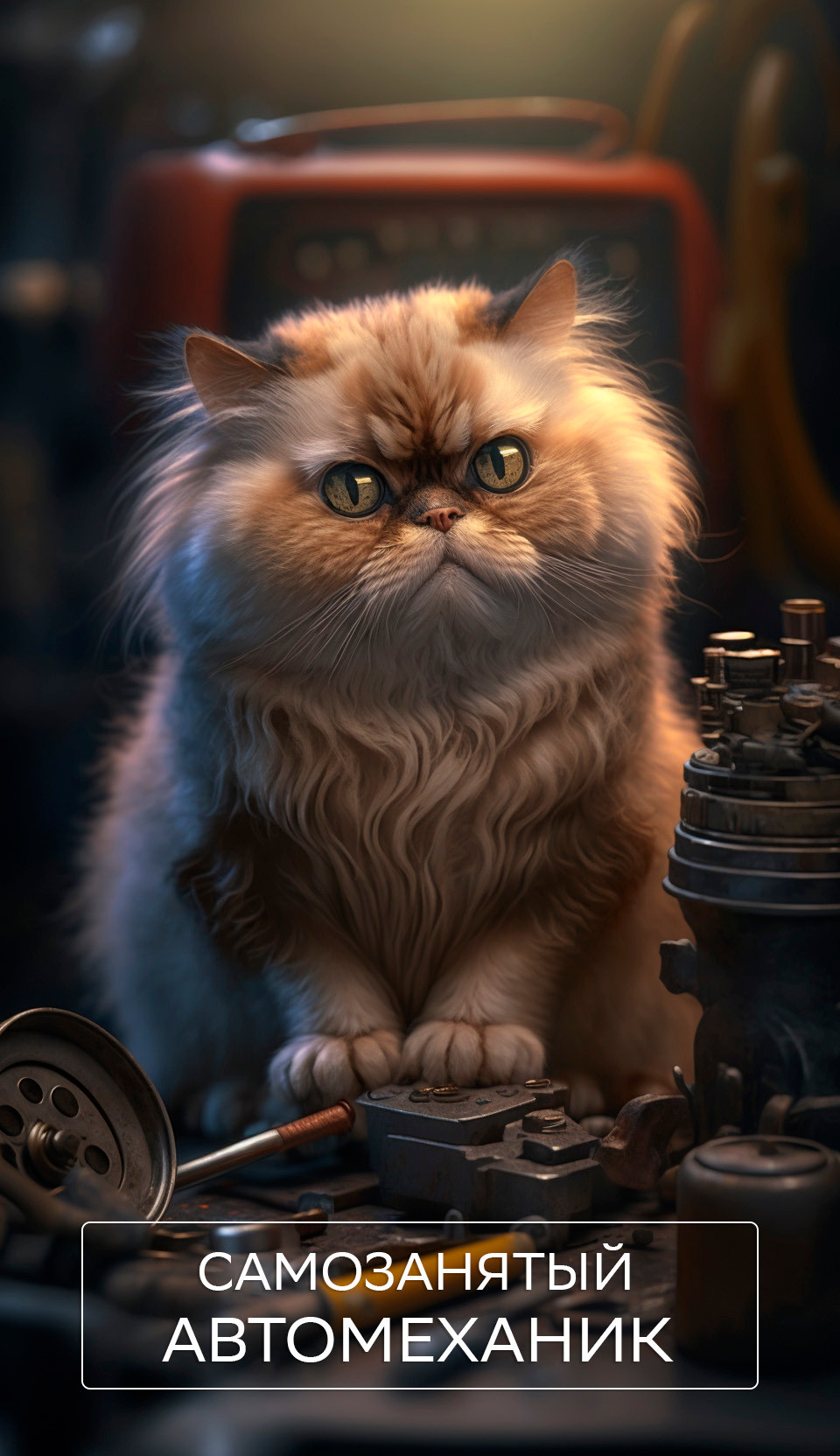 Самозанятые коты. Фотограф Сергей Танков