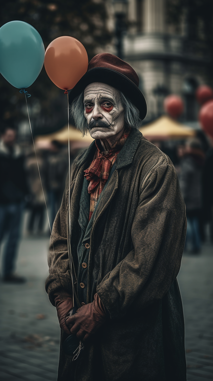 Клоуны. Фотограф Сергей Танков