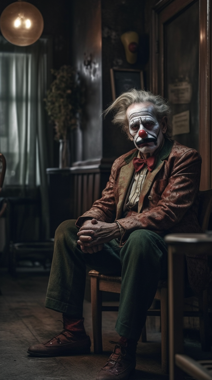 Клоуны. Фотограф Сергей Танков