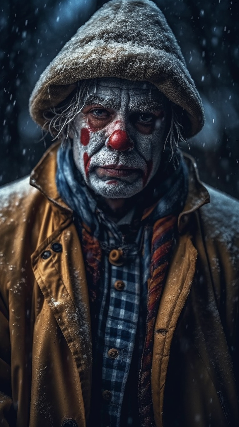 Клоуны. Фотограф Сергей Танков