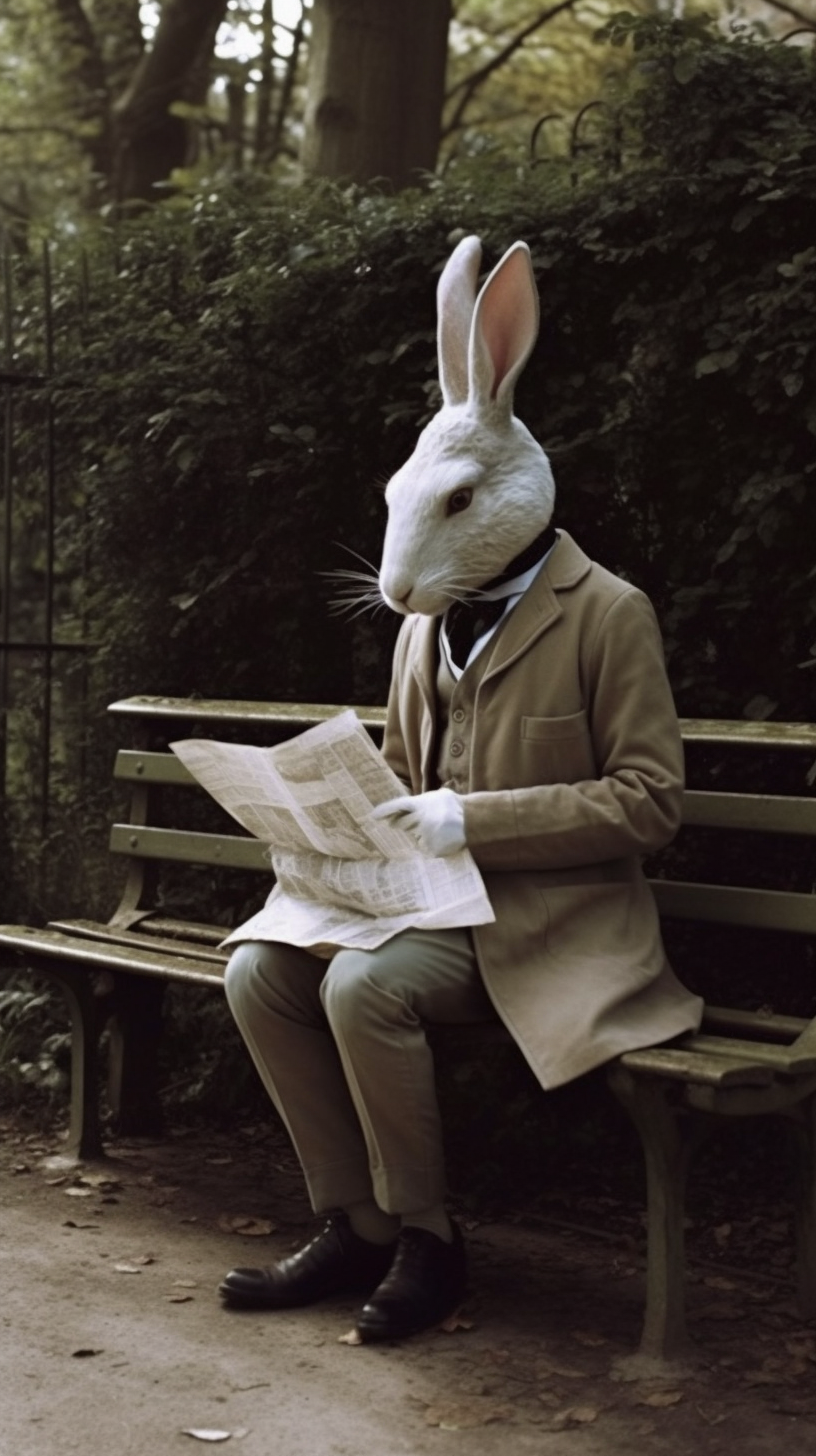 Джентельмен Кролик. Фотограф Сергей Танков