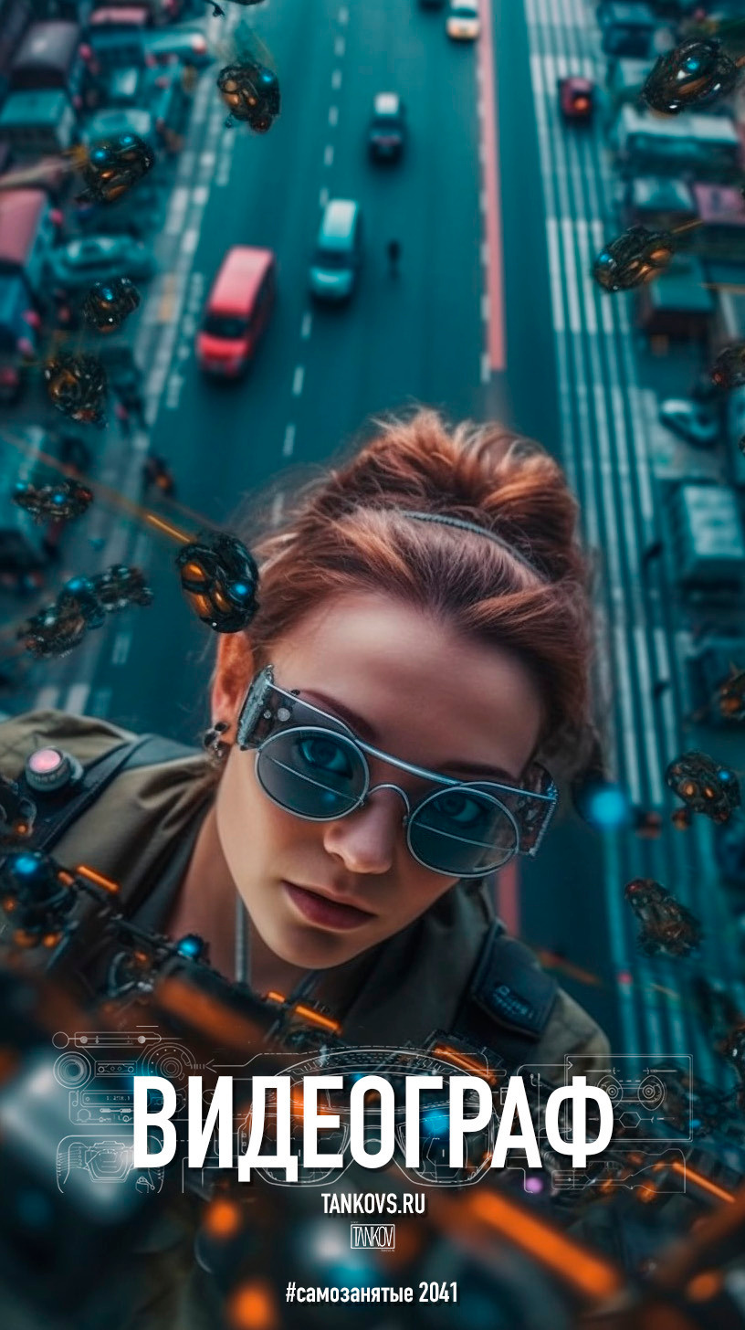 Самозанятые 2041. Фотограф Сергей Танков