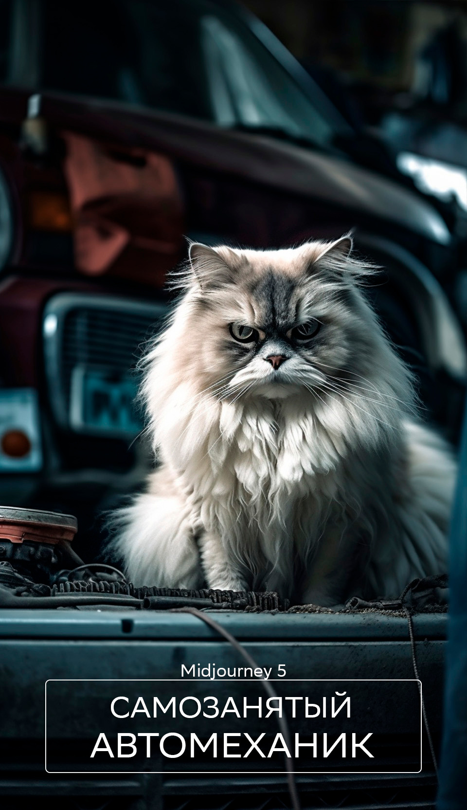 Самозанятые коты. Фотограф Сергей Танков