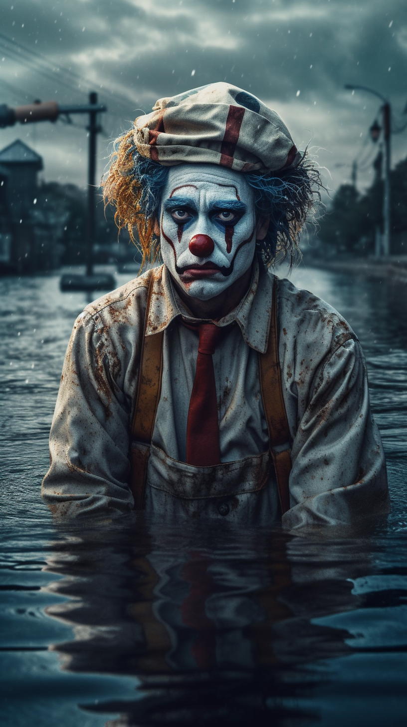 Клоуны. Фотограф Сергей Танков