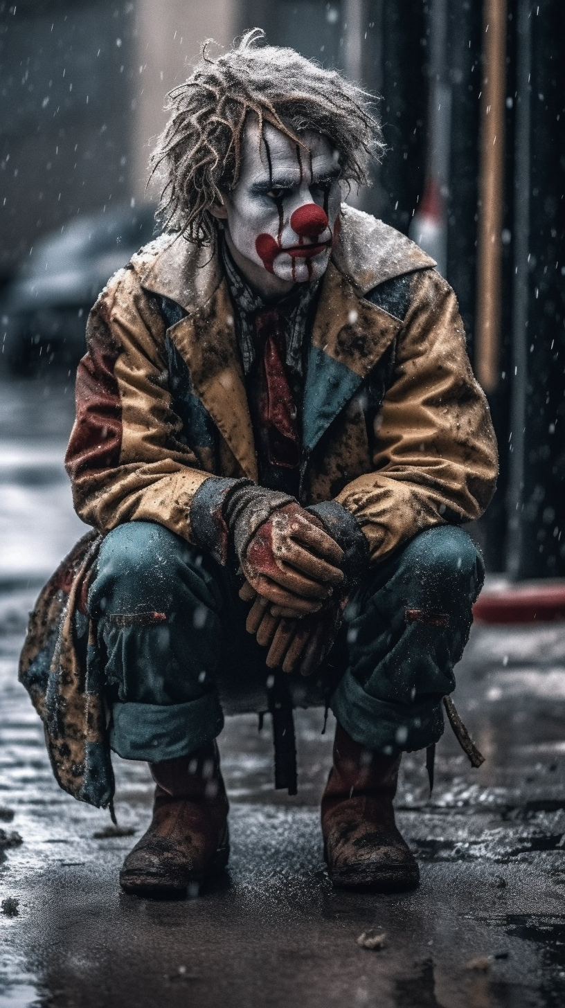 Клоуны. Фотограф Сергей Танков