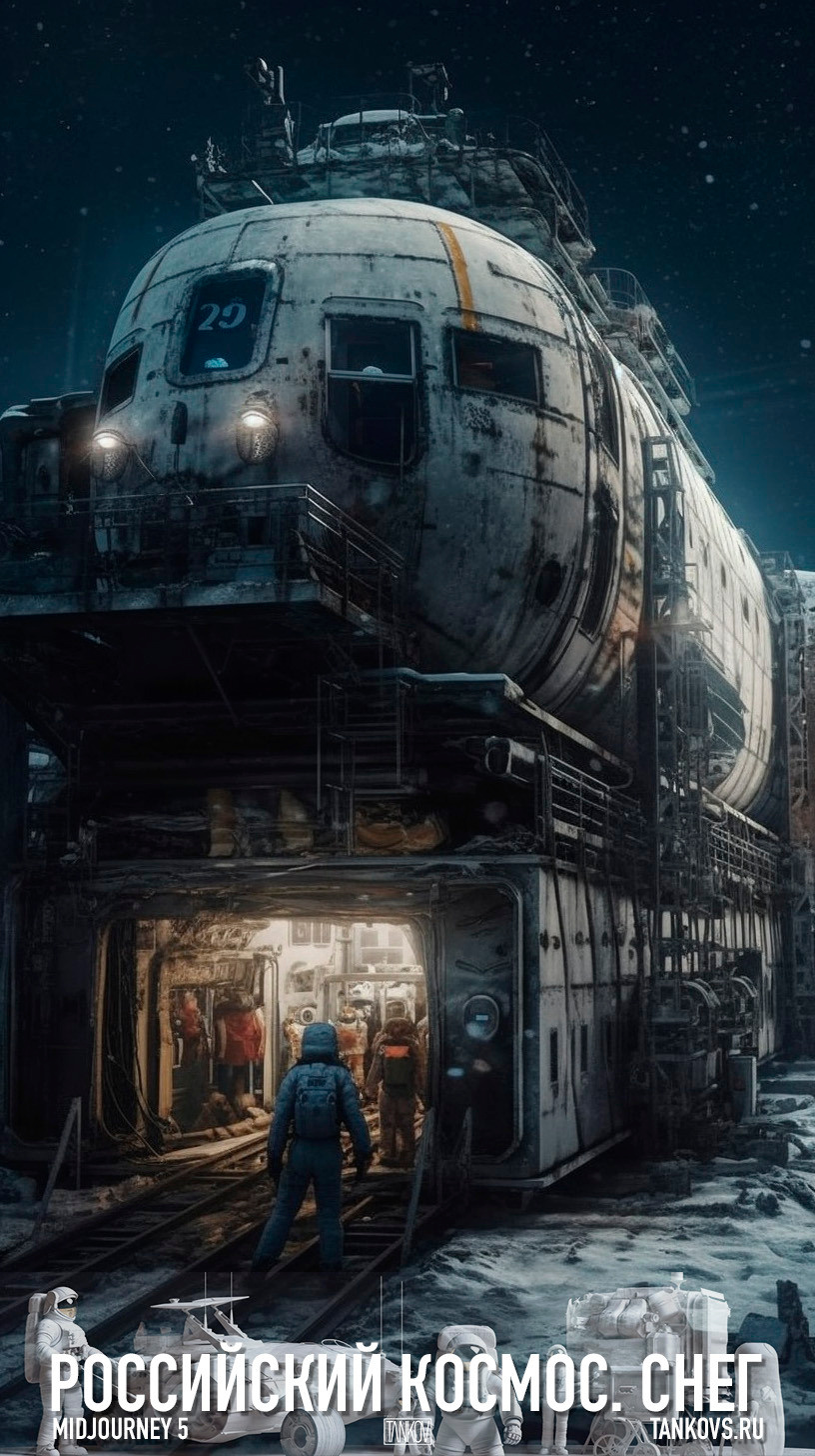 Российский космос. Фотограф Сергей Танков