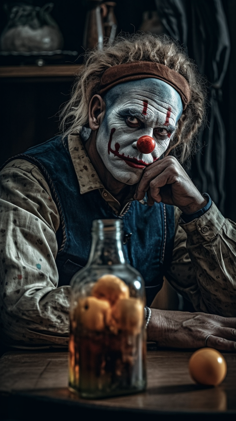 Клоуны. Фотограф Сергей Танков