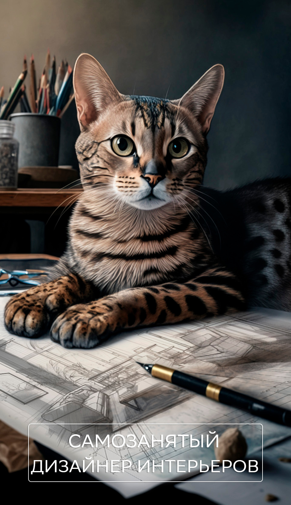 Самозанятые коты. Фотограф Сергей Танков